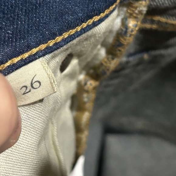 Able Elena Skinny Straight Leg Released Hem Ankle Denim Jeans Size 26 - NWT - Picture 16 of 16